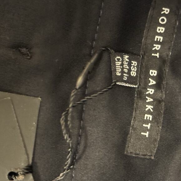 Robert Barakett Men’s 36 Blue Plaid Wool Blend Pants - Picture 8 of 11